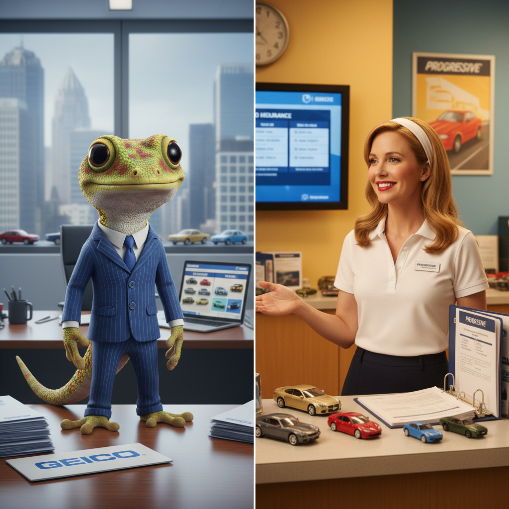 Geico vs Progressive (2026): Car Insurance Rate Comparison